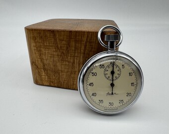Vintage USSR Mechanical Chronometer, Stopwatch, Timer Agat