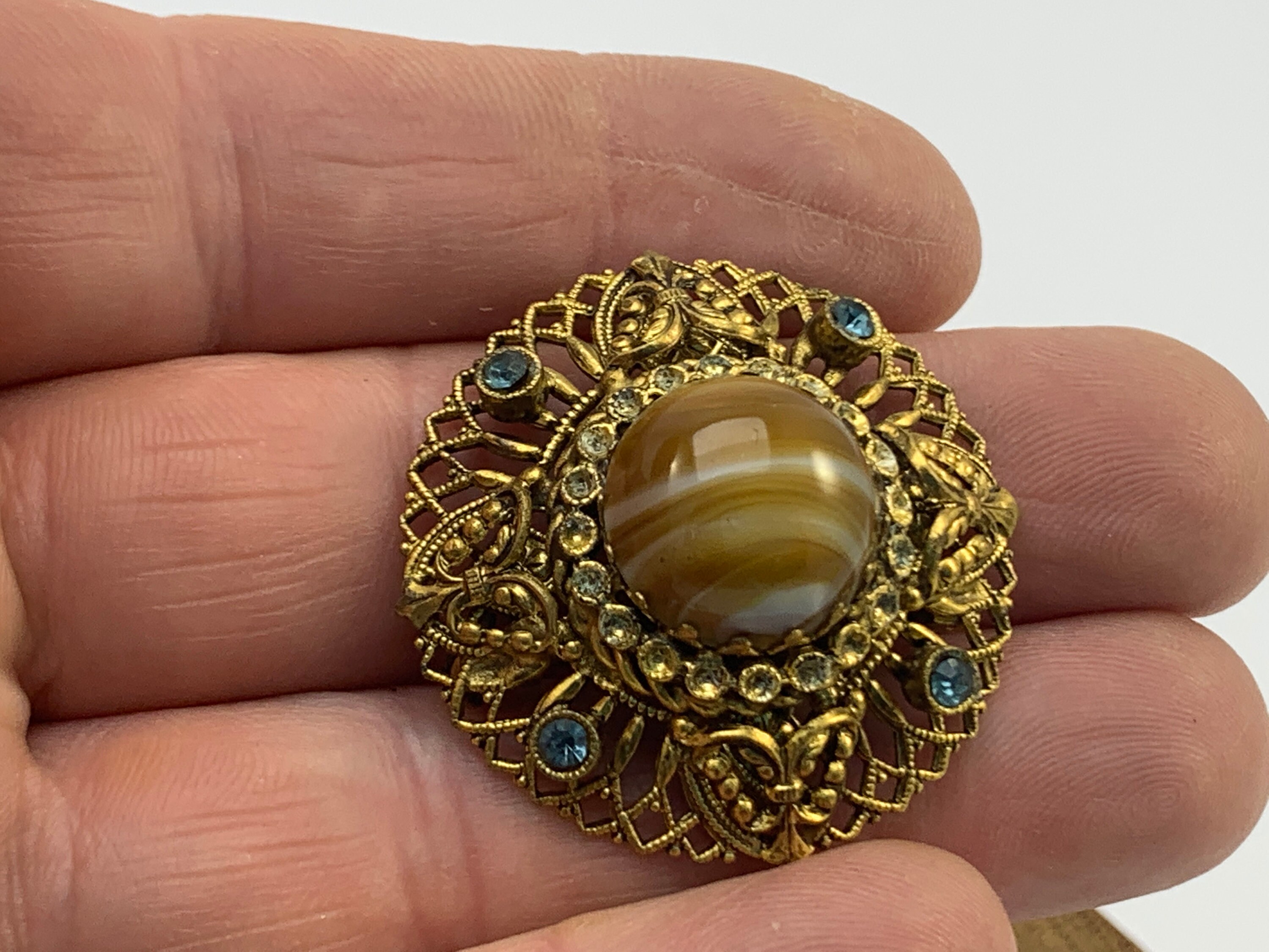 ゲンママ様 Czechoslovakiaヴィンテージ ブローチ9995 ゲンママ様