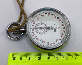 Vintage Schweizer mechanischer Chronometer, Stoppuhr, Timer Dolmy Jewels