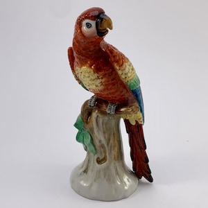 Sitzendorf Vintage 1918-1948 German Porcelain Figurine Perrot (With Cracks)