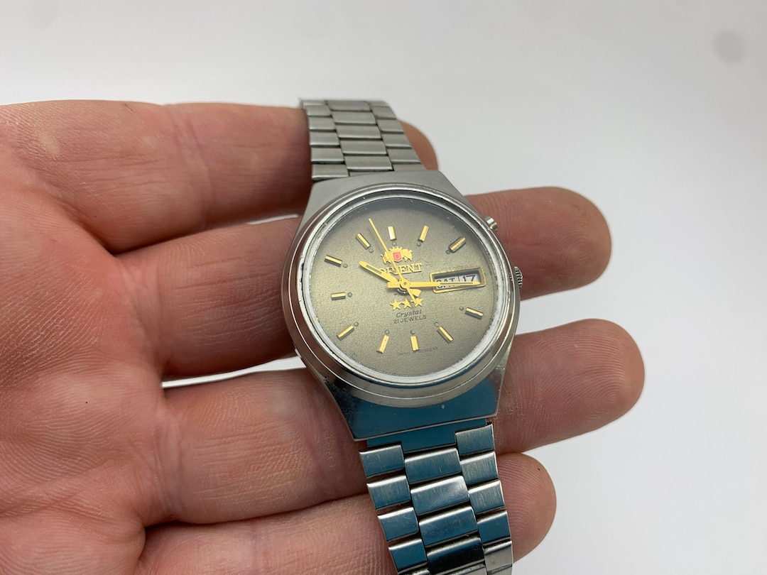 1900 ORIENT Automatic watch EM4J-CO 21 jewels in working