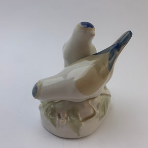 Vintage Gorodnitsa USSR Porcelain Figurine Birds