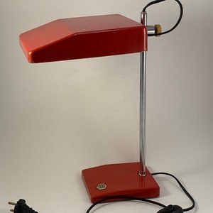Vintage USSR Desk Lamp With Table Mount