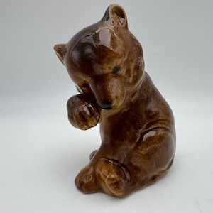 Vintage German Ceramic Figurine Bear