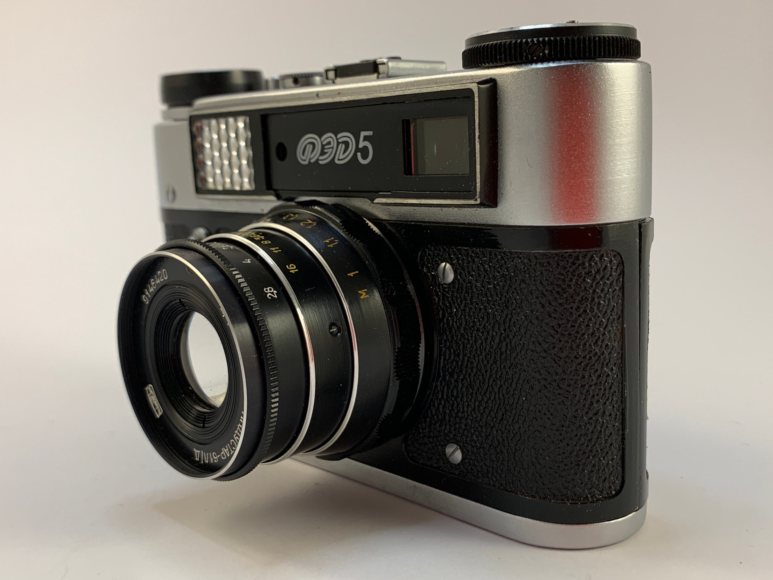 Fed 5 ソビエト フィルム カメラ 35mm Industar 61 レンズ