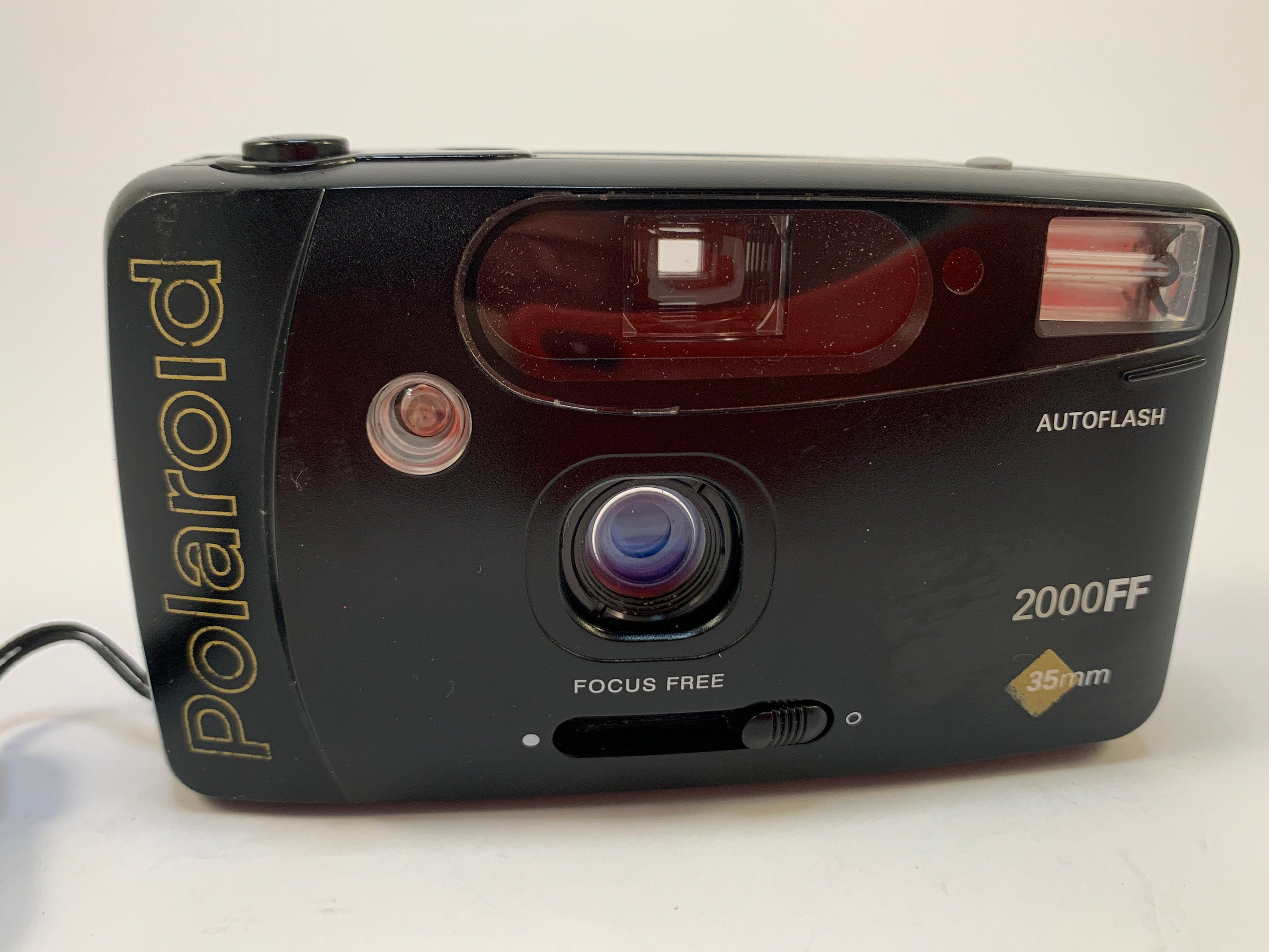 Appareil Photo Compact Polaroid AF 35mm - Argentique Des Années 90 - Fonctionnel Avec Housse - Noir