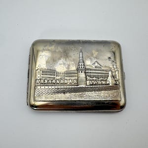 Vintage USSR Cigarette Case