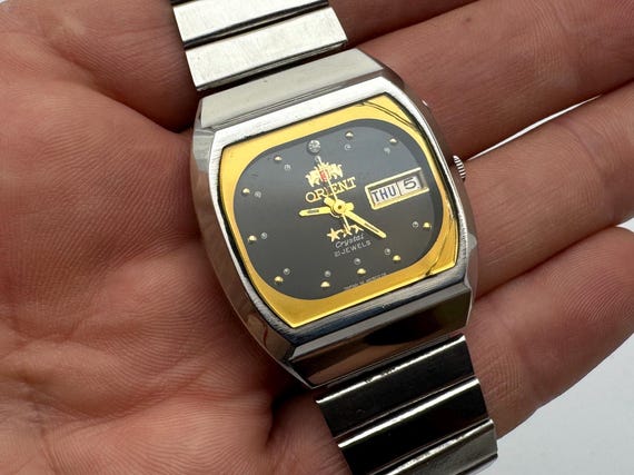 Orient Wrist Watch Crystal 21 Jewels - Etsy