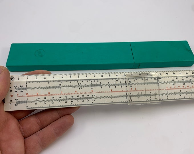 Hemmi Pocket Slide Rule Retailed by Post No. 1444k Etsy