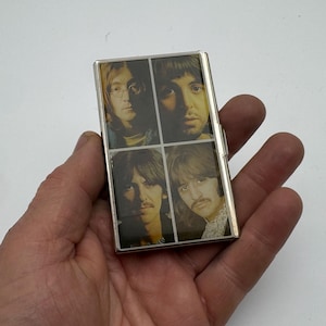 beatles cigarette case Beatles Wallet Case