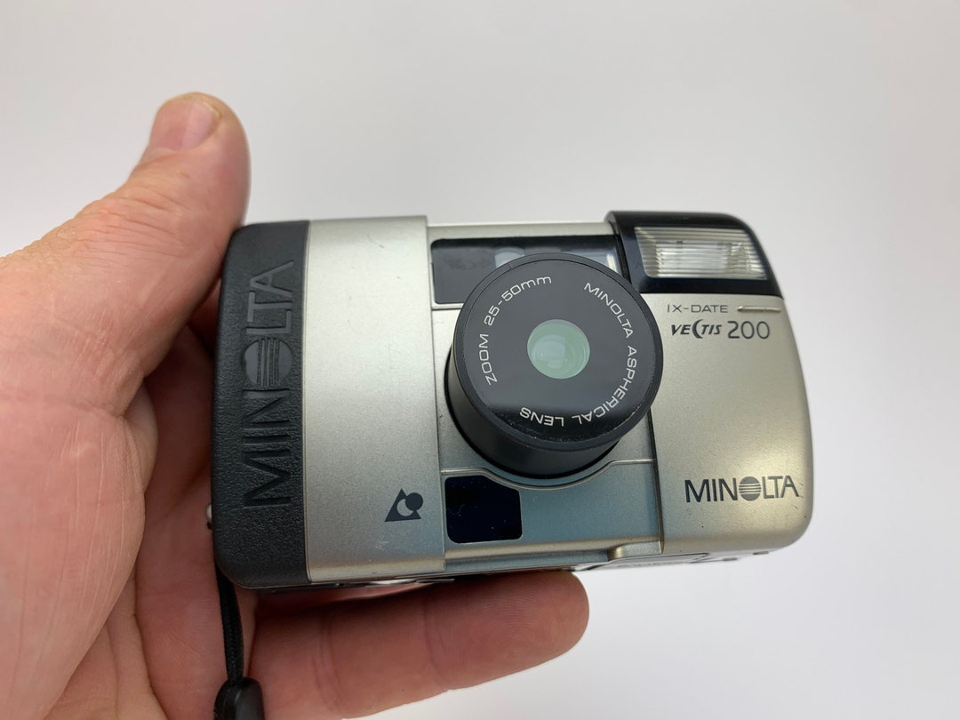 Minolta Vectis 200 Point & Shoot Film Camera Etsy
