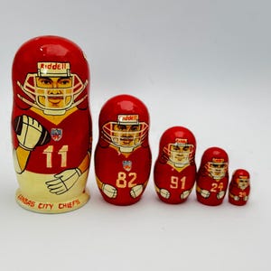 Nesting Doll, Matryoshka Doll NFL Kansas City Chiefs