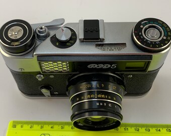 Fed 5 ソビエト フィルム カメラ 35mm Industar 61 レンズ - Etsy 日本