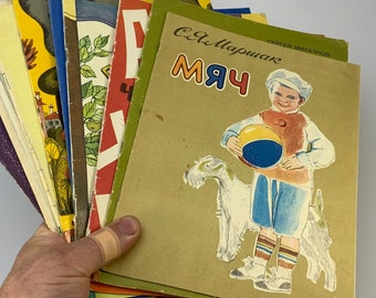 Set Van 10 Vintage Boeken Voor Kinderen