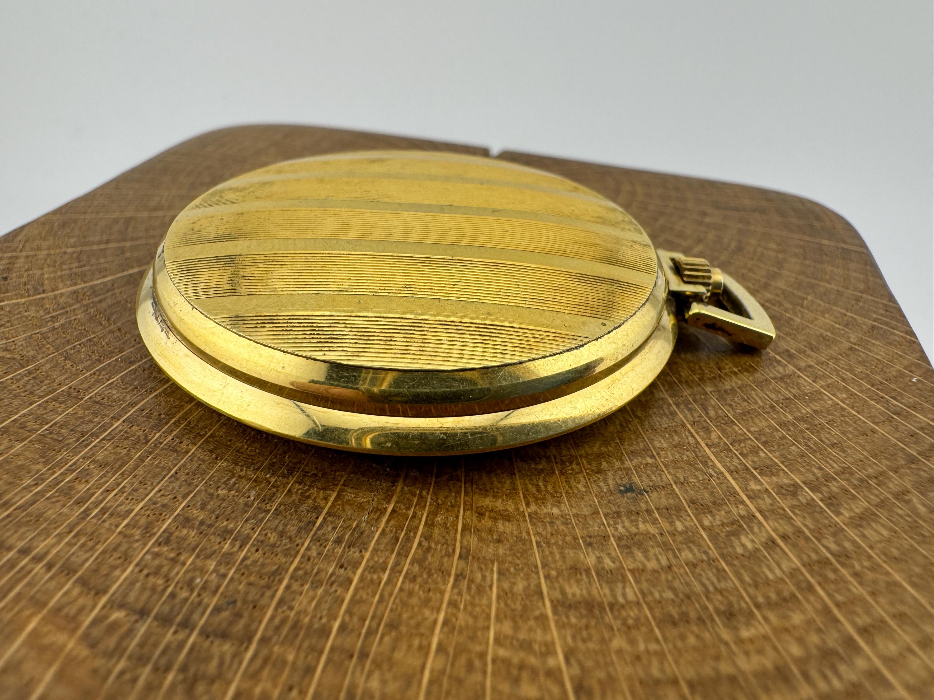 Vintage Anker 17 Rubis German Gold plated Pocket Watch Etsy Canada