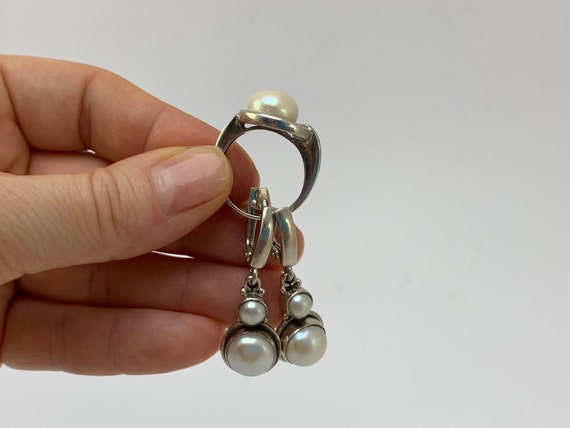 シルバー925 ヴィンテージ ピアス リング シルバー925 のセット - Etsy 
