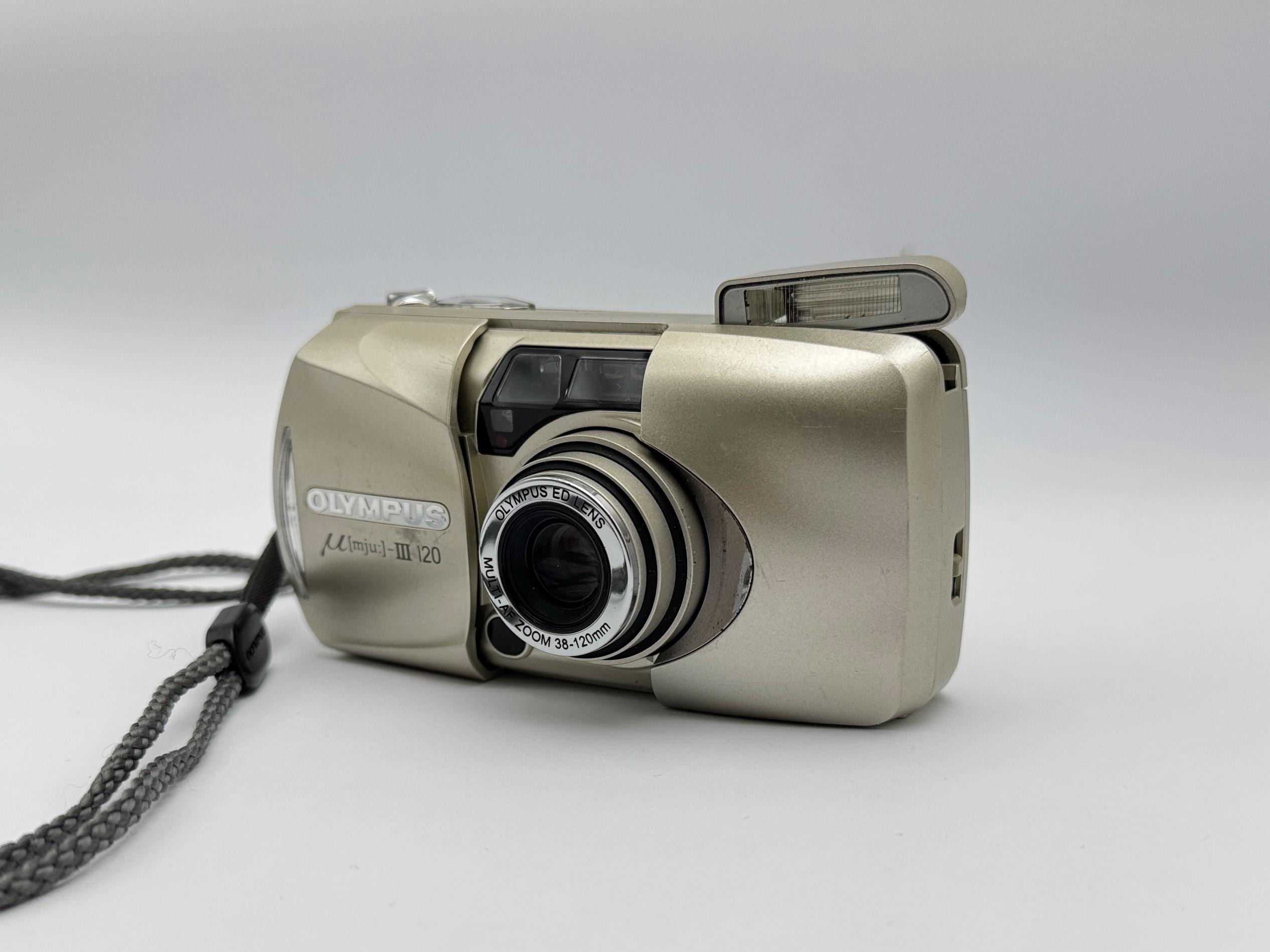 Olympus Mju III 120 Point & Shoot Film Camera - Etsy