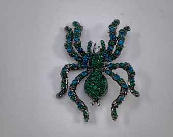 Spider Brooch, Insect Brooch, Insect Jewelry, Bug Brooch, Bug Jewelry