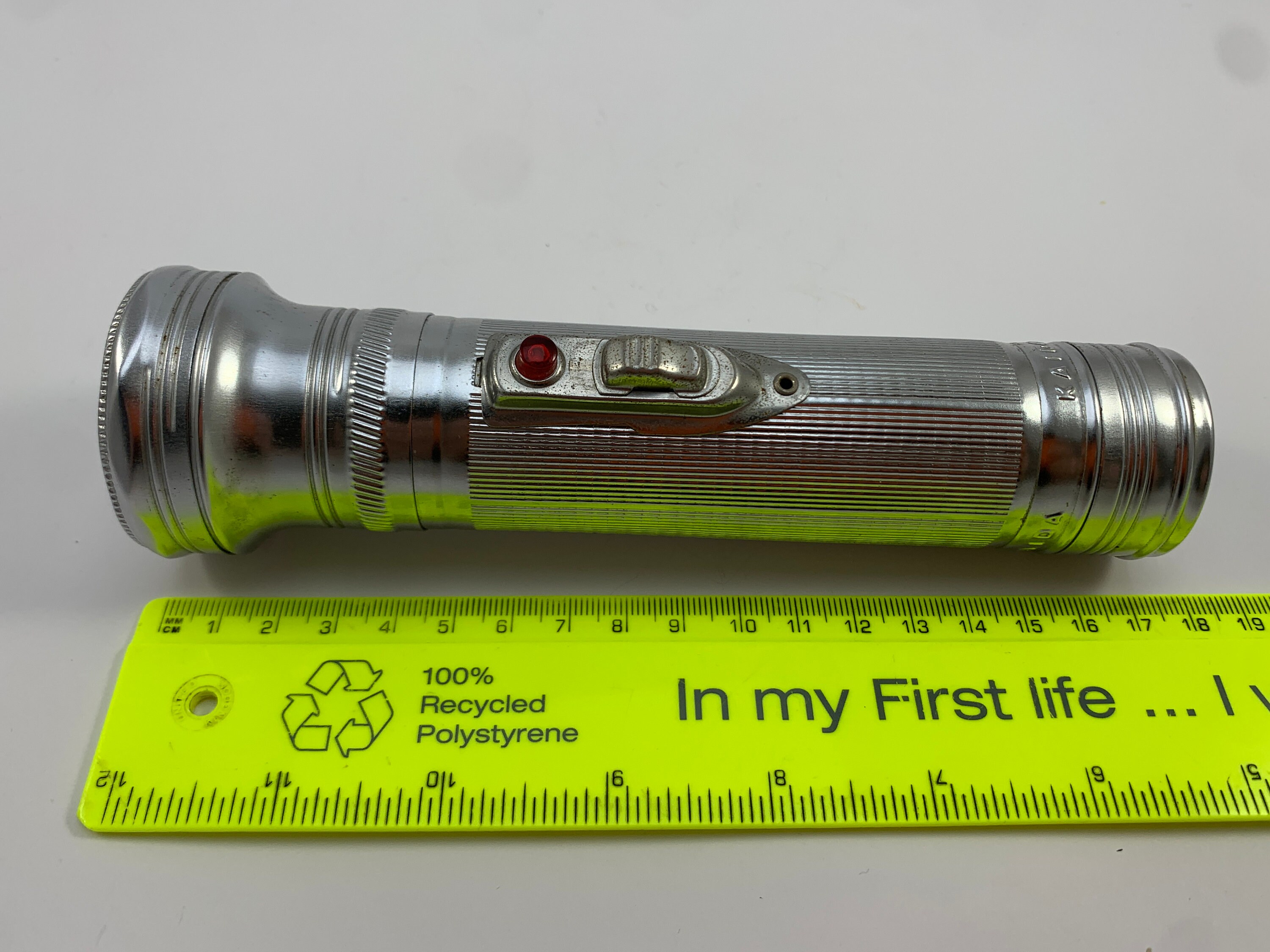 Vintage China Metal Flash Light - Etsy