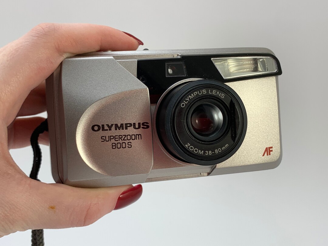 Olympus Superzoom 800S Point & Shoot Film Camera Etsy