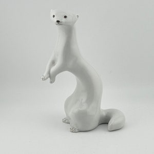 Figura de porcelana vintage de la URSS Lomonosov LFZ