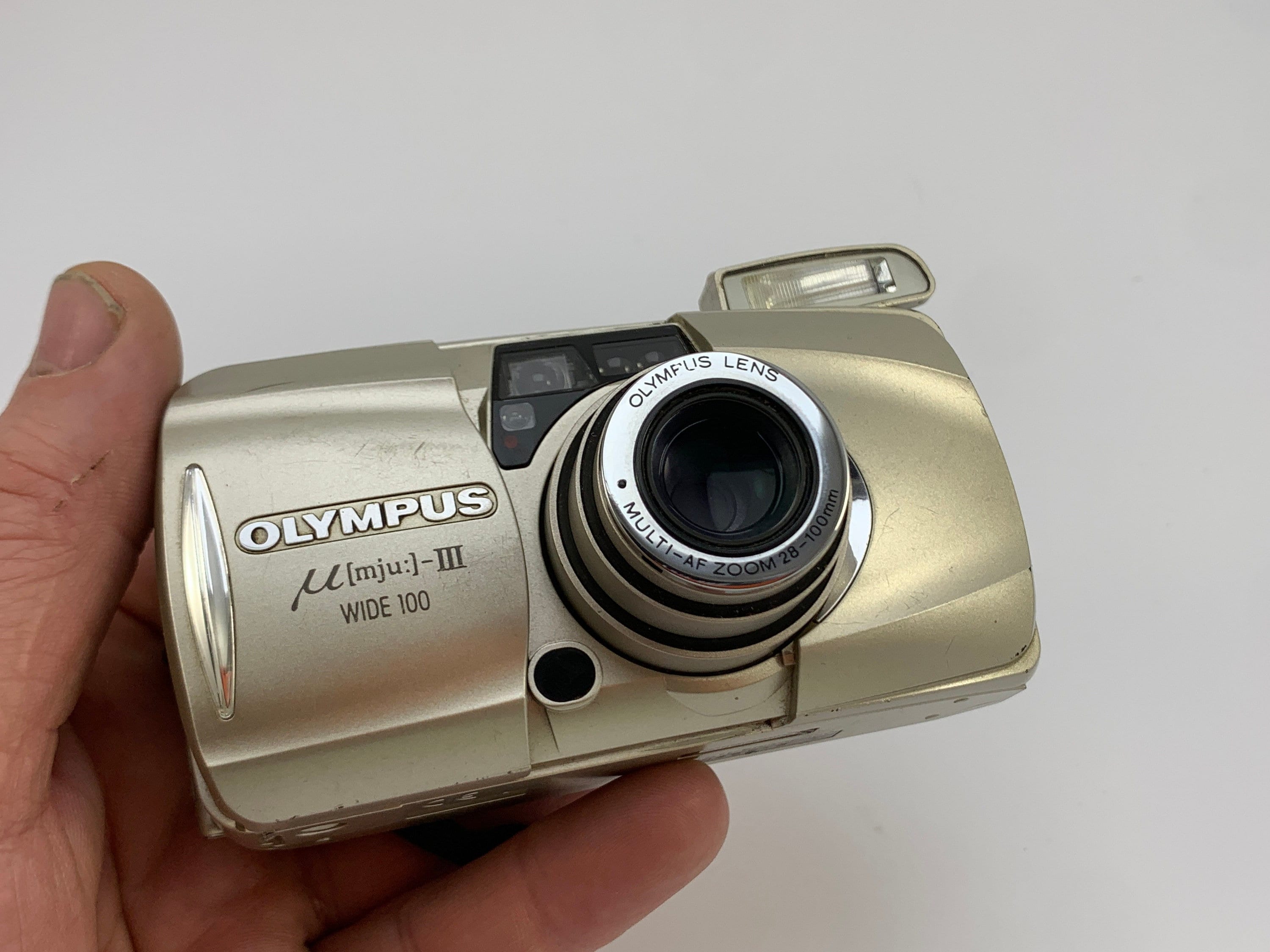 Olympus Mju III Wide 100 Point & Shoot Film Camera - Etsy Olympus Mju III Wide 100 Point & Shoot Film Camera - Etsy