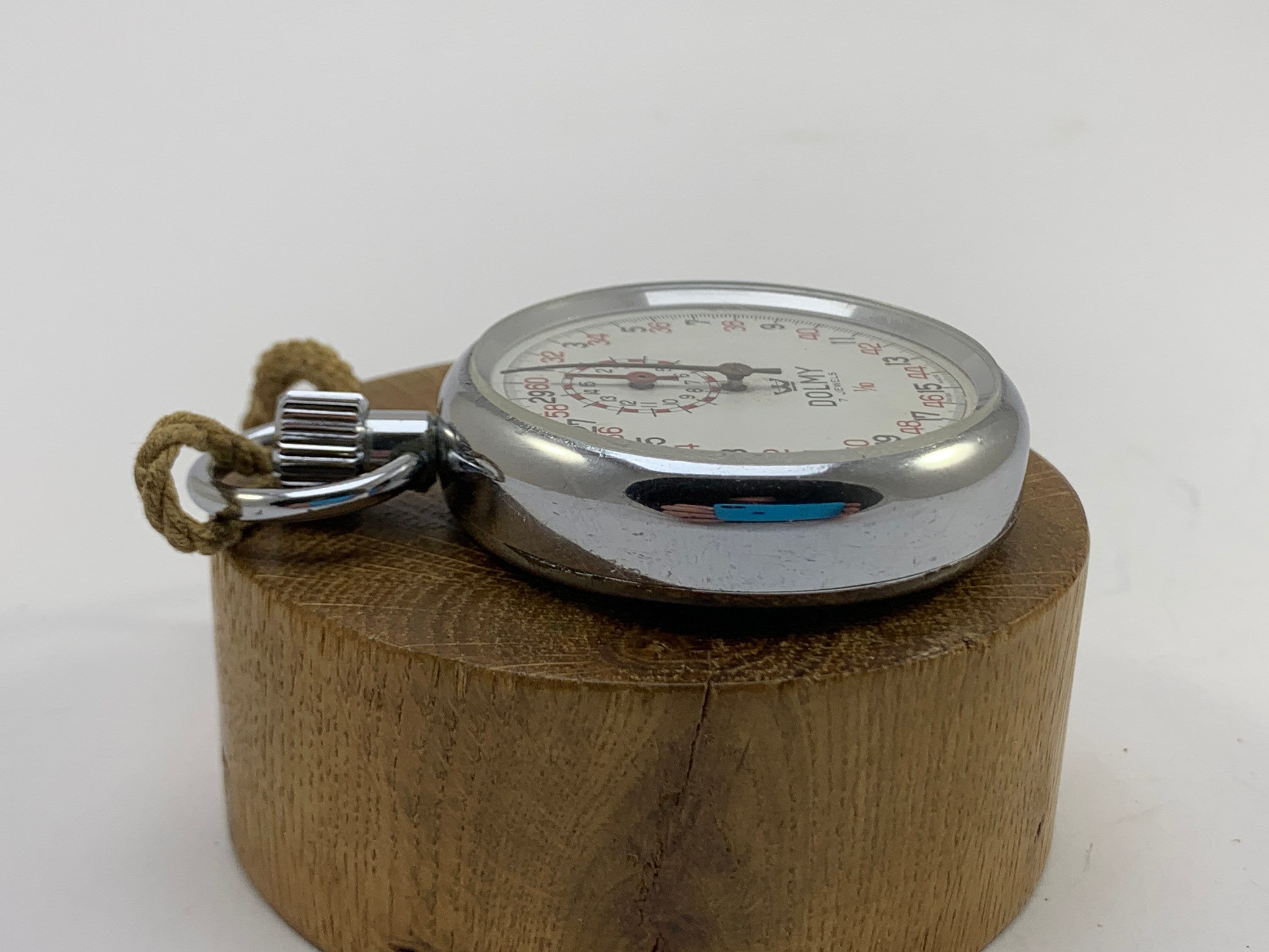 Vintage Swiss Mechanical Chronometer, Stopwatch, Timer Dolmy