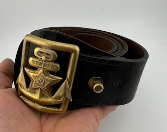Cinturón militar vintage de la URSS
