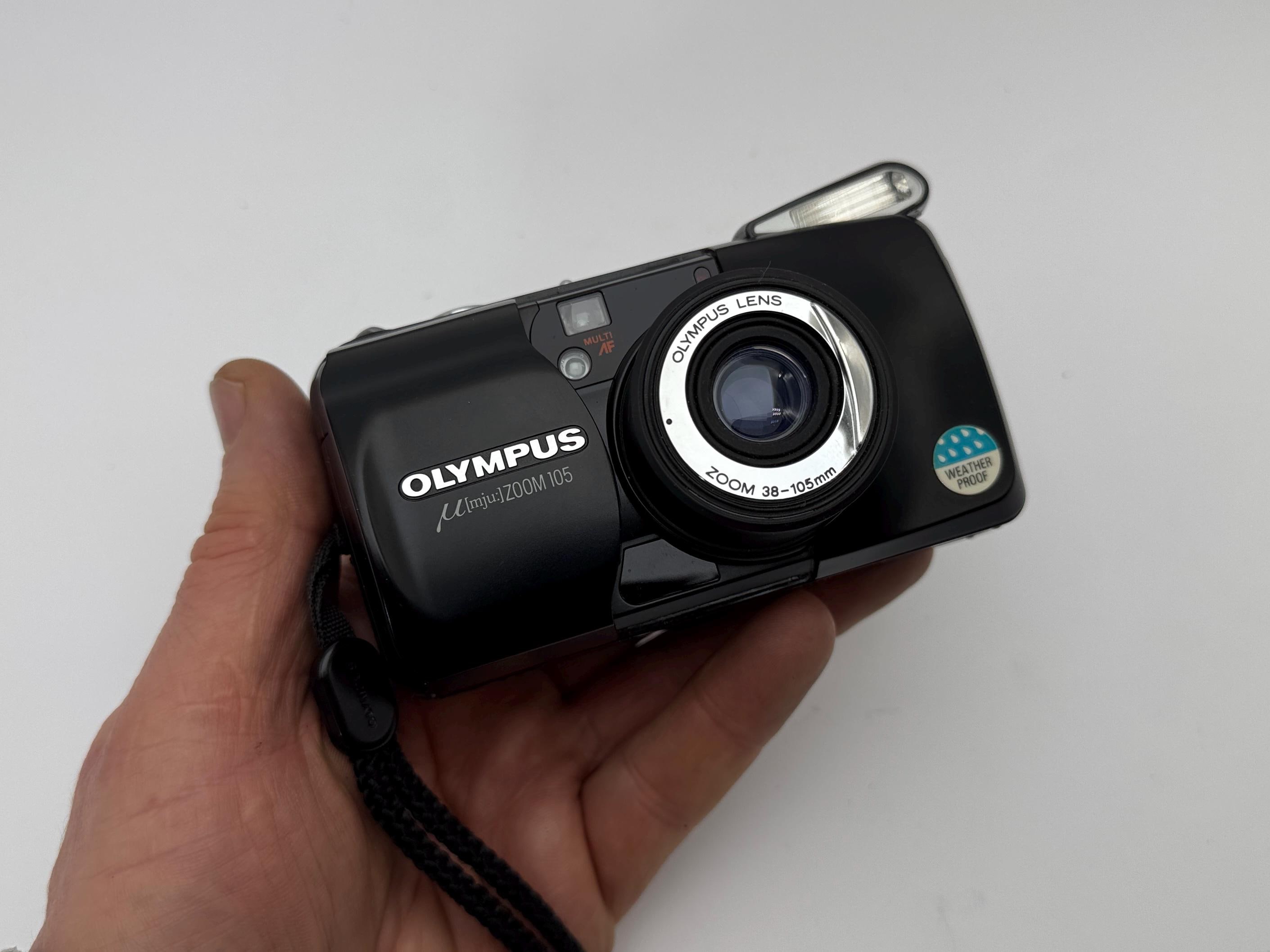 hoang　OLYMPUS μ [mju:] ZOOM 105 #19 Olympus Mju Zoom 105 Point & Shoot Film Camera - Etsy