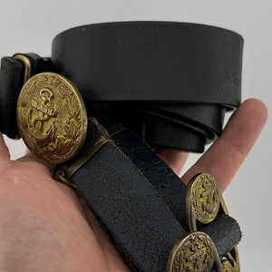 Cintura militare navale vintage dell'URSS