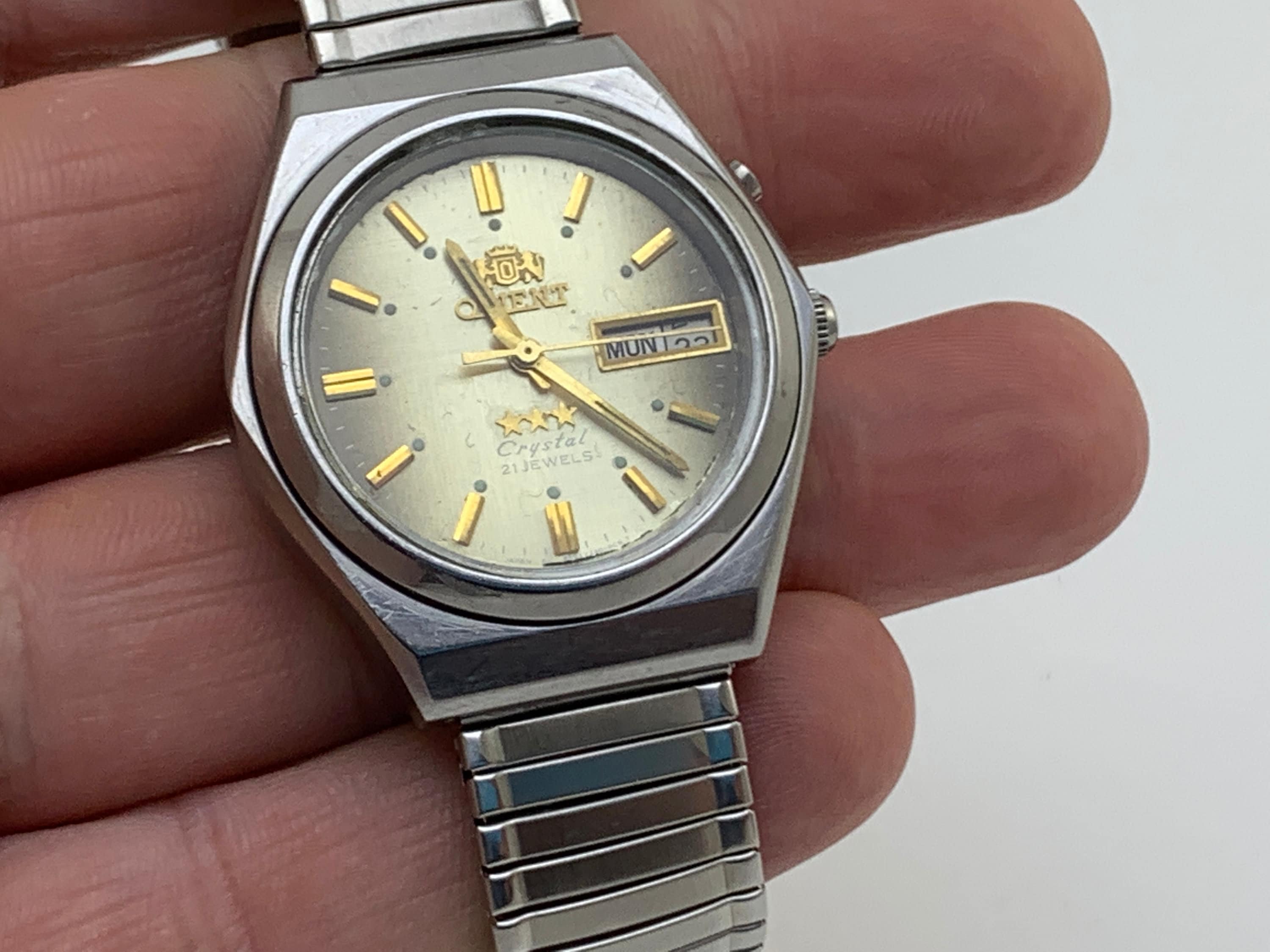 Orient watches clearance crystal 21 jewels