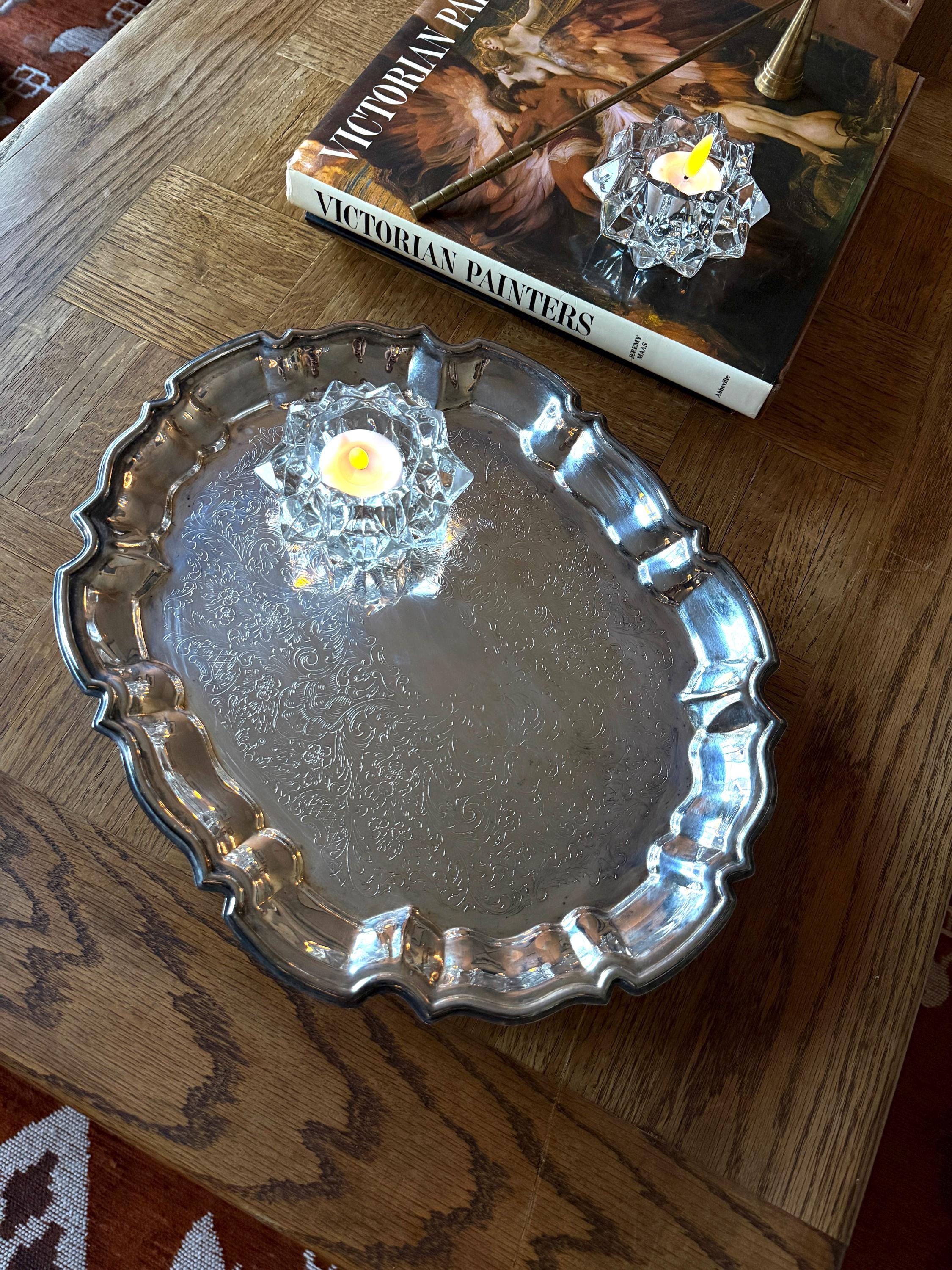 Leonard Silver Tray - Etsy
