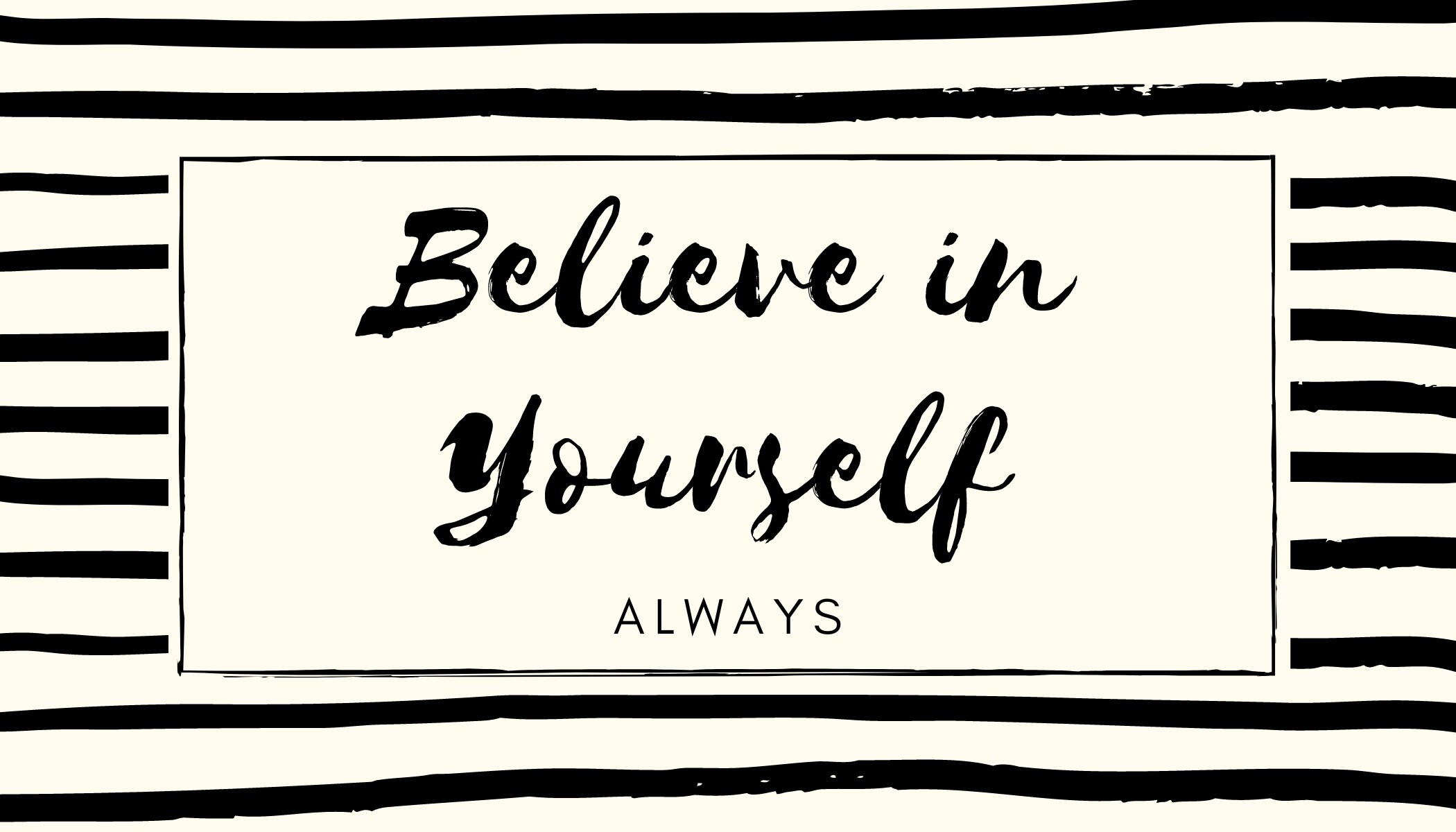 PRINTABLE believe in Yourself Wall Art - Etsy
