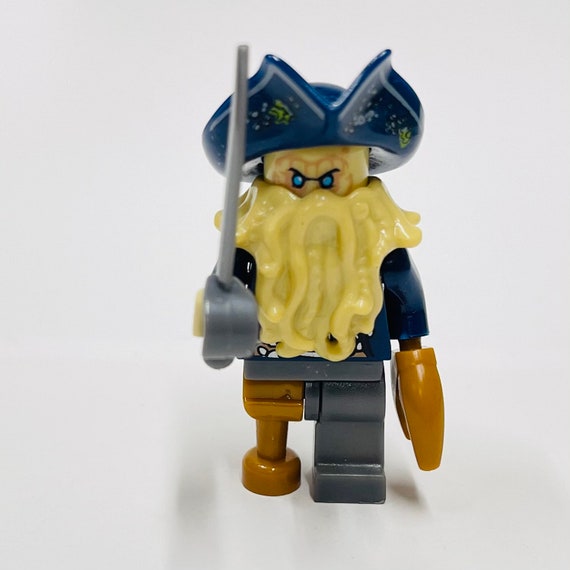 Pirates Of The Caribbean Davy Jones Lego Compatible Minifigure Etsy
