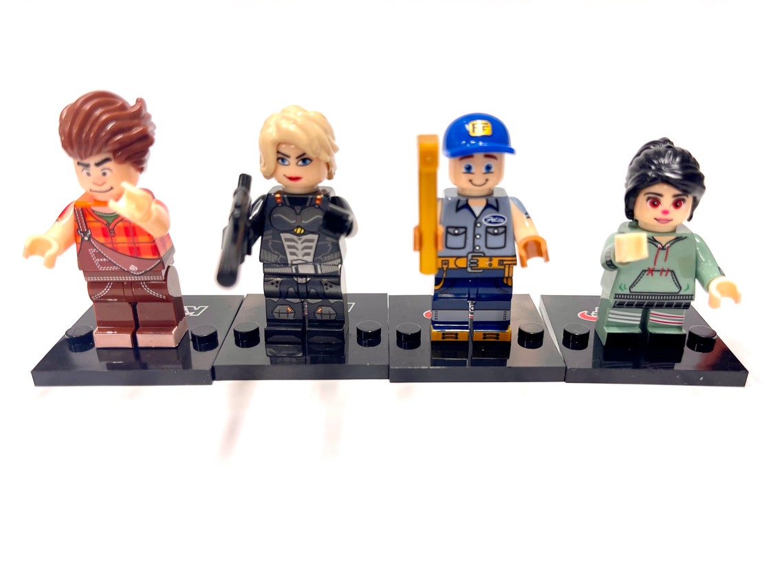 Wreck It Ralph Set Custom Lego Compatible Minifigures Perfect | Etsy