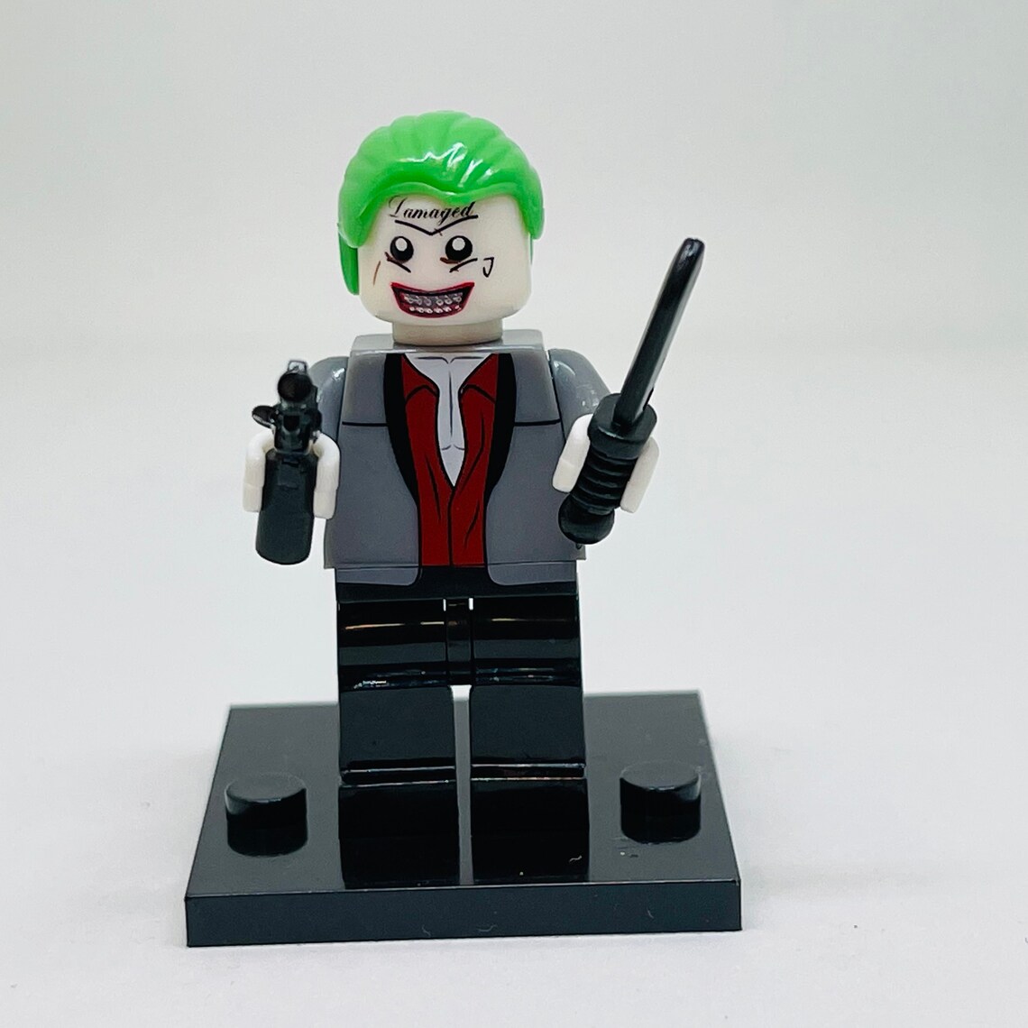 Joker Set Of 6 figures No2 Custom Lego Compatible Minifigures Etsy