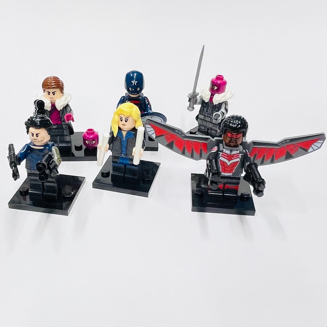 the falcon and the winter soldier lego set
