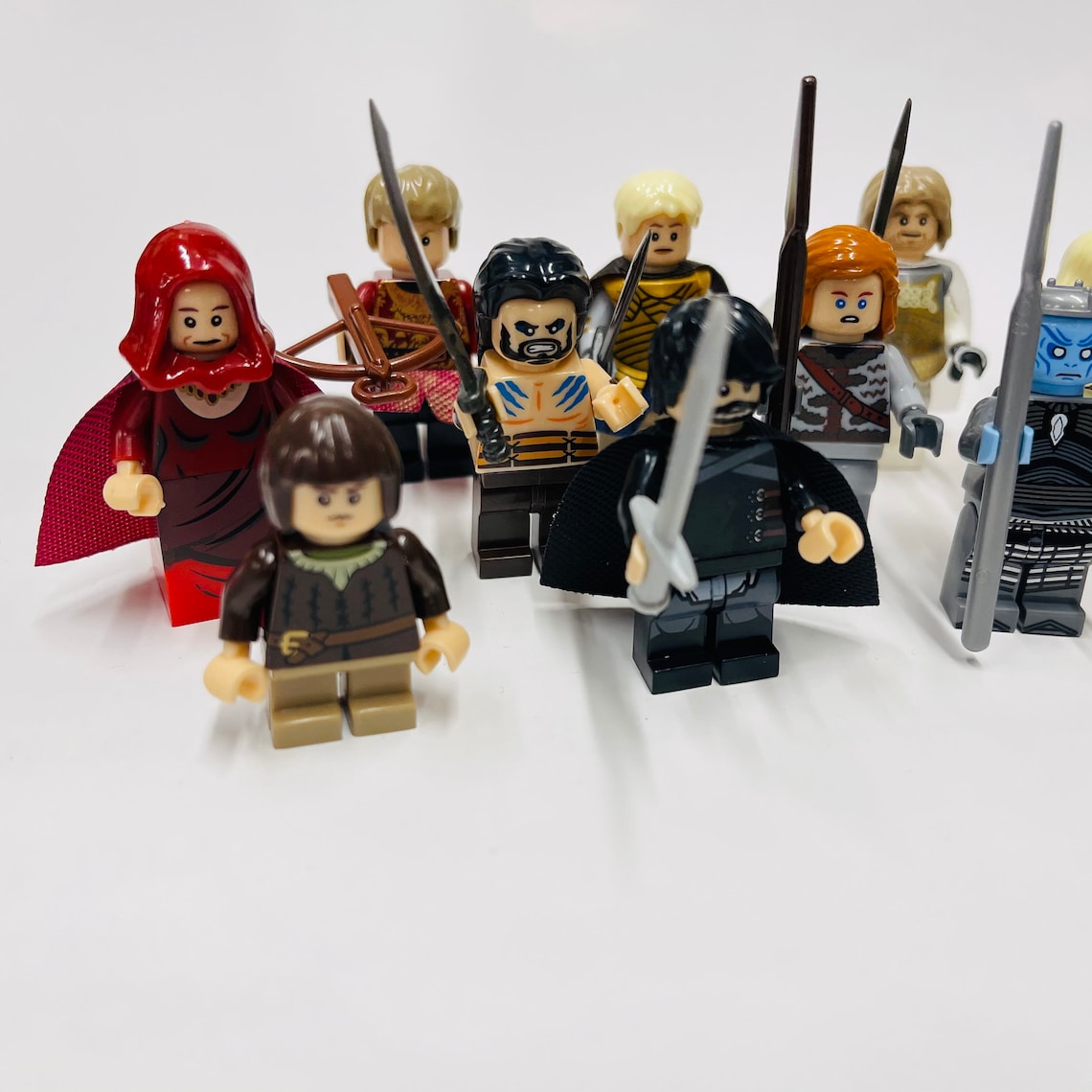 Game Of Thrones S2 Lego Compatible Minifigures Set Of 13 Etsy
