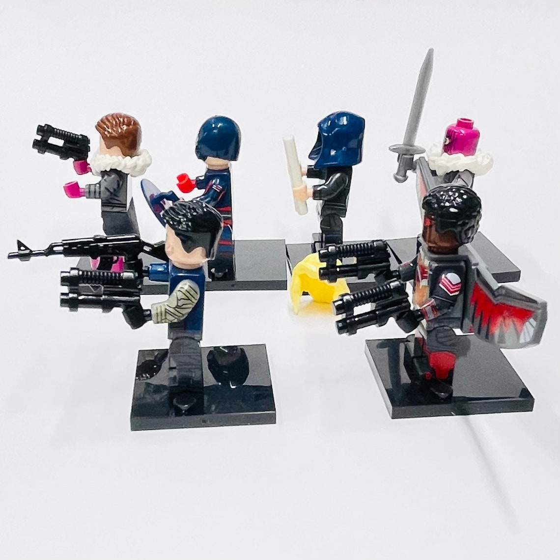 lego falcon and the winter soldier set