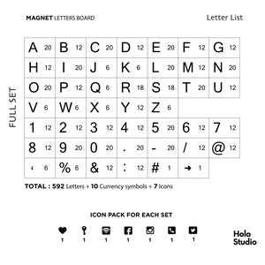 Magnetic Letters Board, Magnet Menu Board, Cafe Menu Display Board, Magnet Wall Menu, Wall Mount Cafe Bakery Menu Display, Cafe Shop Sign image 9