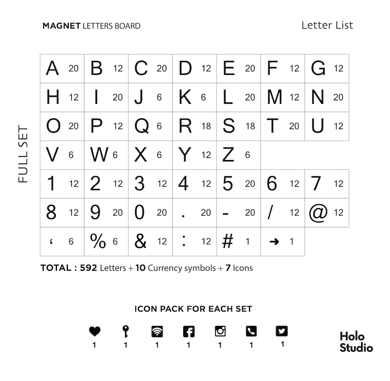 Magnetic Letters Board, Magnet Menu Board, Cafe Menu Display Board, Magnet Wall Menu, Wall Mount Cafe Bakery Menu Display, Cafe Shop Sign image 9