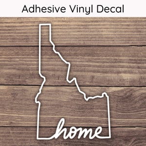 Idaho Heimatstaat Aufkleber Design 2, Idaho Aufkleber, Idaho Heimat Aufkleber, Idaho Zustand Aufkleber, Idaho Aufkleber, Heimatstadt Aufkleber, Idaho Heimat Aufkleber
