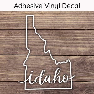Idaho Zustand Aufkleber Design 1, Idaho Aufkleber, Idaho Haus Aufkleber, Idaho Zustand Aufkleber, Idaho Aufkleber, Heimatstadt Aufkleber, Idaho Haus Aufkleber