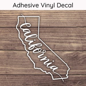 California State Decal Design 1, California Decal, California Sticker, California State Sticker, California State Sticker, Cali Decal
