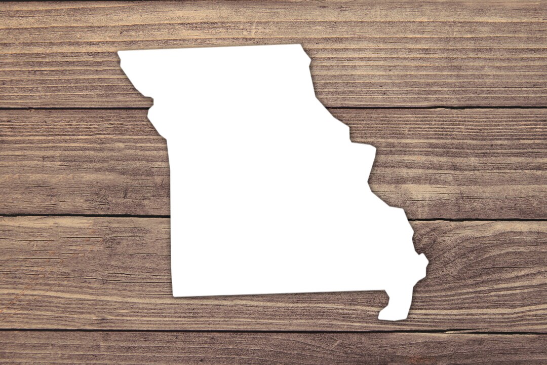 Missouri Silhouette Decal Multiple Sizes Car Decal, Bumper Sticker ...