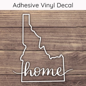 Idaho Heimatstaat Aufkleber Design 1, Idaho Aufkleber, Idaho Heimat Aufkleber, Idaho Zustand Aufkleber, Idaho Aufkleber, Heimatstadt Aufkleber, Idaho Heimat Aufkleber