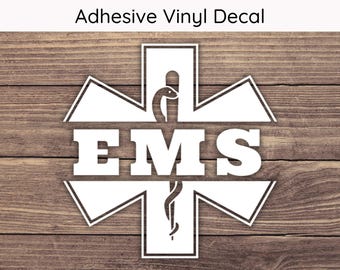 Adesivo EMS, Adesivo EMS, Adesivo medico, Adesivo medico, Adesivo Stella della vita, Adesivo Stella della vita, Adesivo paramedico, Adesivo primo soccorritore