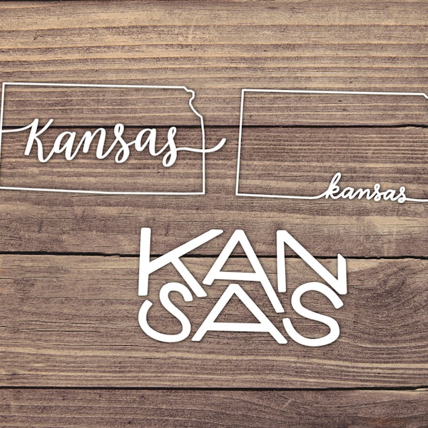 Kansas Window Decal Etsy