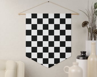 Checkered Pin Pennant