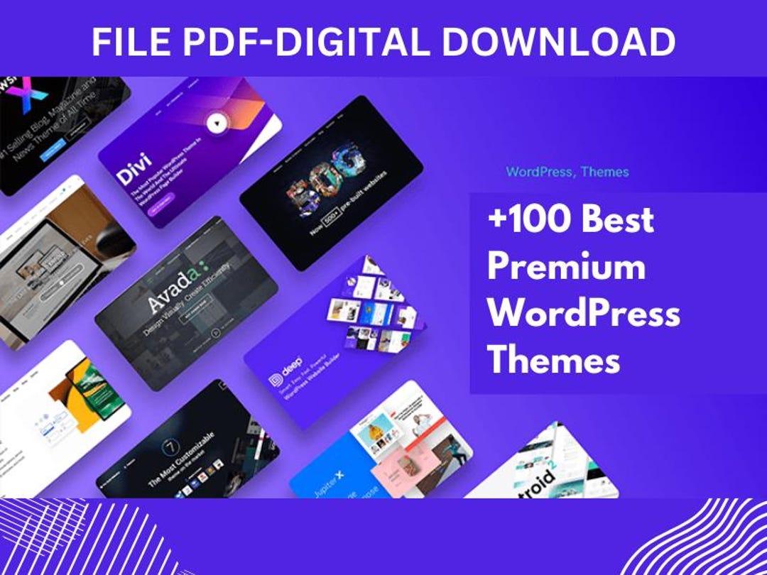 100 Wordpress TEMPLATES, Premium Wordpress Themes ,minimal Wordpress ...